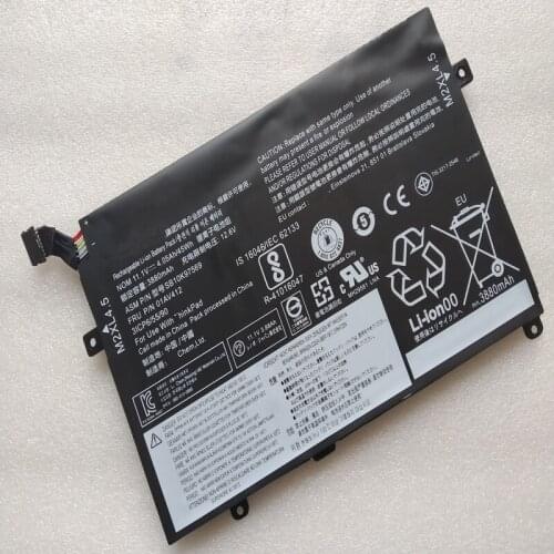 New 01AV411 01AV412 01AV413 for Lenovo ThinkPad E470 E470C E475 SB10K97568 SB10K97569 SB10K97570 Genuine Laptop battery 45Wh
