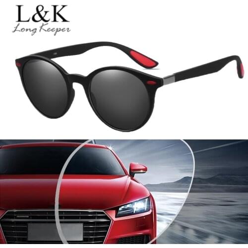 2019 New Fashion Round Polarized Womens Sunglasses Retro Brand Design Classic Mens Glasses UV400 Driving Sunglasses Gafas