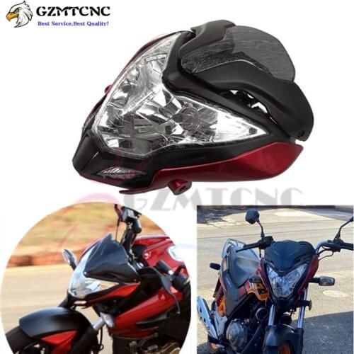 PULSAR150/200 Motorcycle Front Headlight Headlamp Assembly for BAJAJ Pulsar 150 200 Head Lamp Lihgt PULSAR150 PULSAR200 Fairing