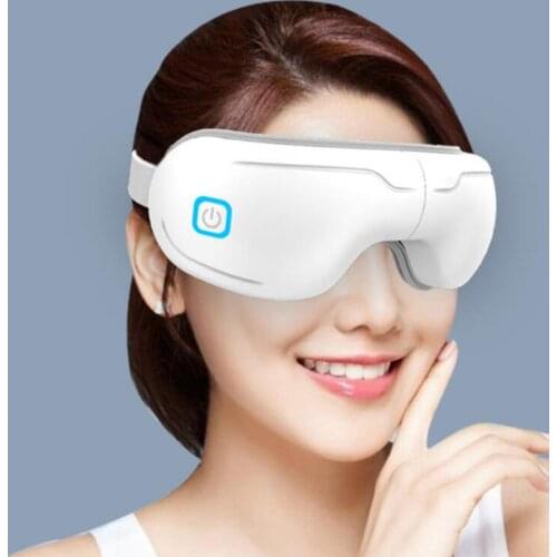 Rechargeable Eye Care Massager Pressure Vibration Heat Wireless Foldable Design Anti-Aging Eye Massager