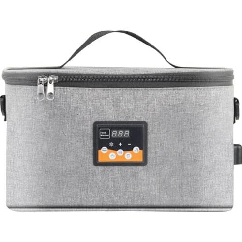 Large Capacity Car Milk Bottle Warmer Hanging Carrying Strap Buckle Design Portable Baby Bottle Bag Constant Temperature Heater