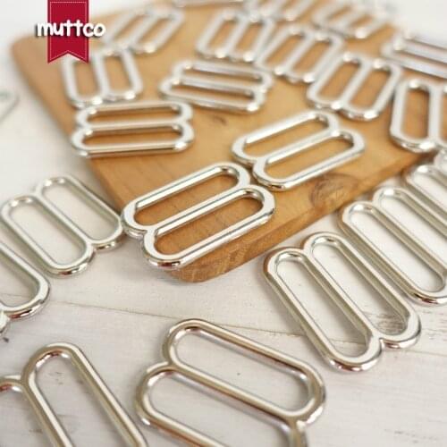 DIY for Dog Collar 2.5cm silvery adjustable backpack straps made wrapping tape connect buckle high quality plated metal BZK-006