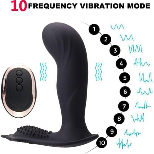 Silicone Wireless Remote Vibrator Vibrating Panties Adult Sex Toy For Woman Couple USB G Spot Dildo Stimulator Anal Plug