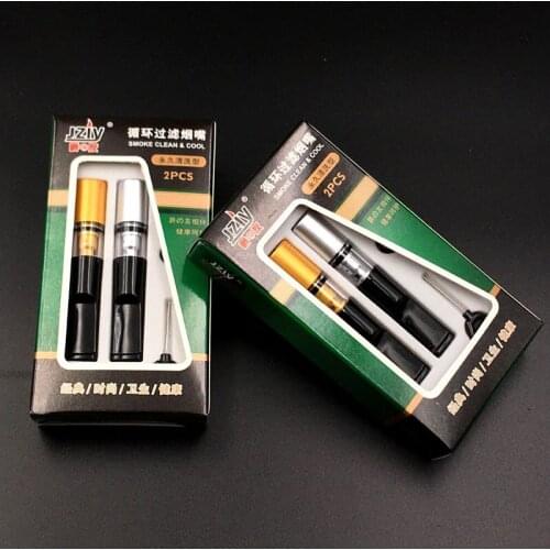 SUEF Tobacco Cigarette Filter Mouthpiece Reduce Tar Cigarette Portable Creative Holder Reusable Cleaning Smoking Tool @1