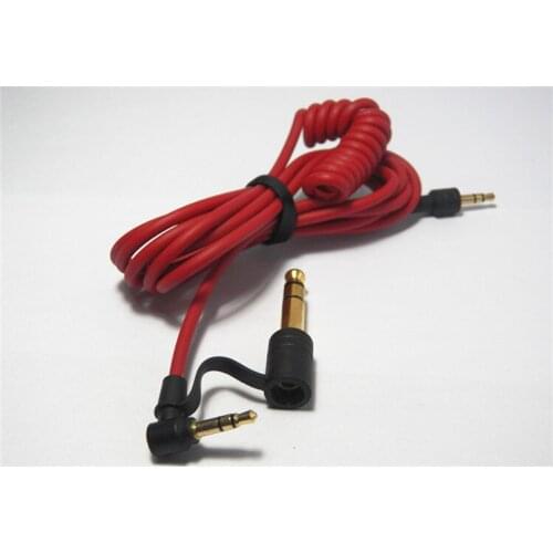 Headphone extension cable for recording line 3.5mm turn 6.5mm