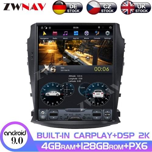Vertical Screen Android 9 4+128 Multimedia Player Car Navigation For Changan CS75 2016-2019 Head Unit Auto Radio Recorder Tesla