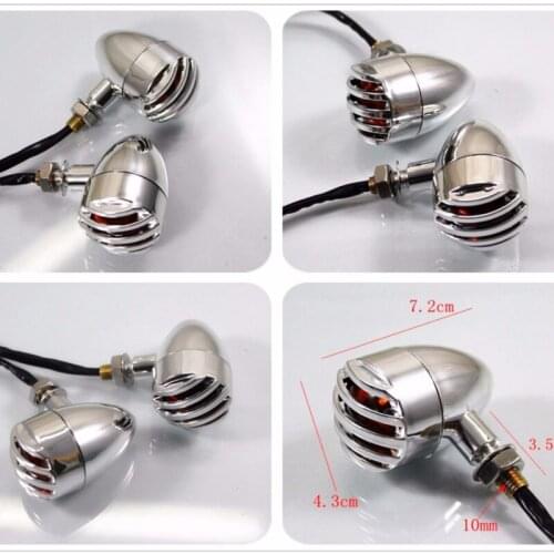 Motorcycle Accessories Modified Retro Fence Plastic Shell Turn Signal Turn Light Command Light Signal Light