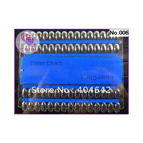 FREE SHIPPING 3 PCS/ LOT 60 Space Nail ART DISPLAY PRACTICE STAND TIPS COLOR CHART TIPS BOARD