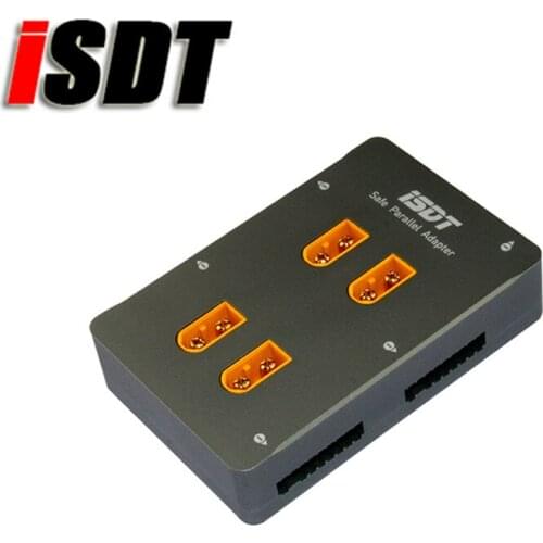 ISDT PC-4860 1-8S Safe Parallel Board XT60 CNC Parallel Charging Board for Charging Units Accessories Accs Parts for Drones Toys