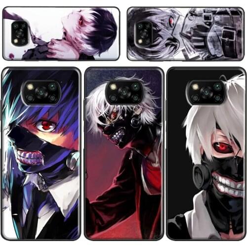 Kaneki Ken Tokyo Ghoul Case For Xiaomi Poco X3 F2 Pro Case For Redmi Note 9 8 Pro 7 A 8T 9S 9C Mi Note 10 Lite
