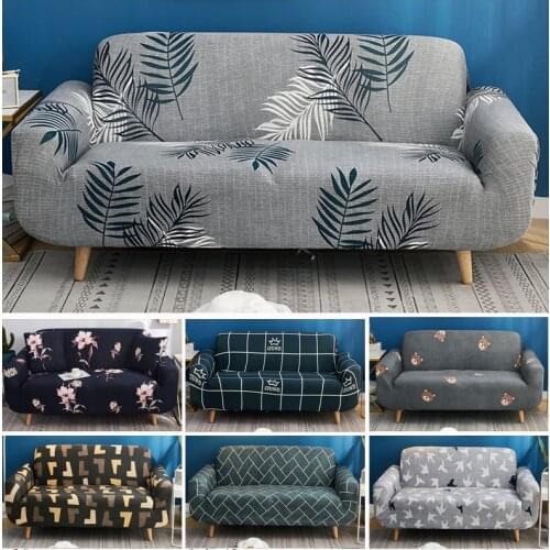Home Sofa Couch Slipcovers Plaid Sofa Stretch Cover Sofa Covers For Living Room Modern Slipcovers Sofa Tight Wrap 1/2/3/4 seater