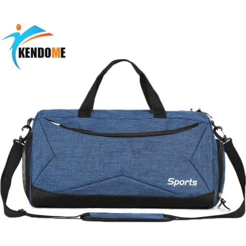 Hot Canvas Sports Gym Bags Outdoor Fitness Training Yoga Luggage Shoulder Crossbady Bag For Men Women Travel Handbag