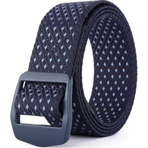 Korean Version Canvas Lightweight Metal Buckle Men Women Belt Youth Leisure Nylon Comfortable Breathable Student Waistband