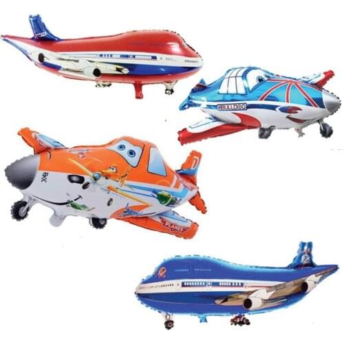 Shaped aluminum toy Inflatables New Gifts Aircraft Cartoon Special Shaped Aluminum Foil Children Toy Birthday 2-4 Years Kids