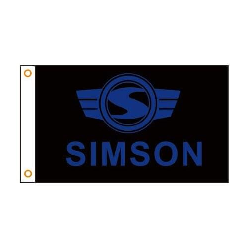 Custom flag Motorcycle banner simson Motorcycle flag 3x5ft Polyester 02