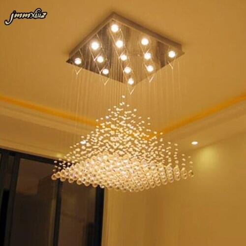 Jmmxiuz Modern Crystal chandelier Lights Living room crystal chandeliers Decoration Tiffany Indoor Lighting Lamp Chandeliers