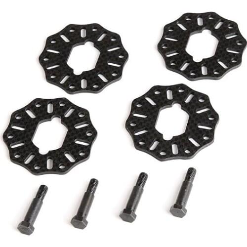 Carbon Fiber Disc Brake Kit Fit for 1/5 Rovan F5 Truck MCD XS-5 RR5