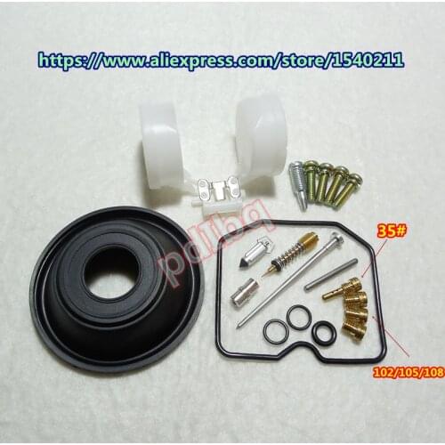 1 set $ 12.5) 1989 - 1996 year KPS Zephyr 400 Keihin carburetor repair kit Configure vacuum diaphragm and float