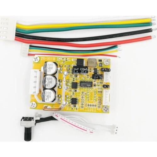 High power PLC 5-36V 350W BLDC three-phase DC brushless Hall motor controller brushless motor driver board