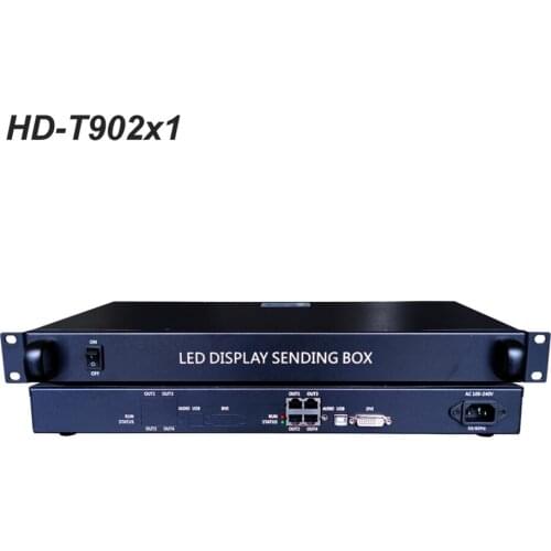 HUIDU led controller HD-T902x1 Full Color Sync sending box work with HD-R500 HD-R501 HD-R501S HD-R5018