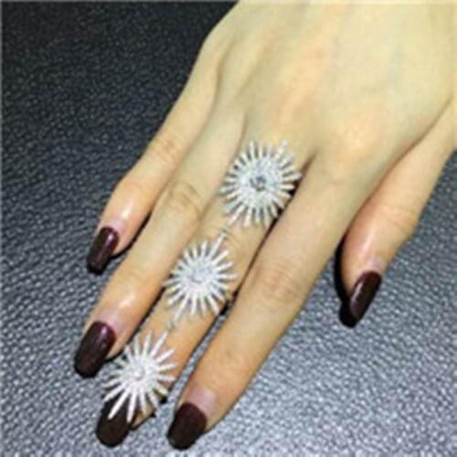 Lya01 Luxury Designer Fashion 925 Sterling Silver wedding party Jewelry Zirconia European style Teardrop-shaped aaa2