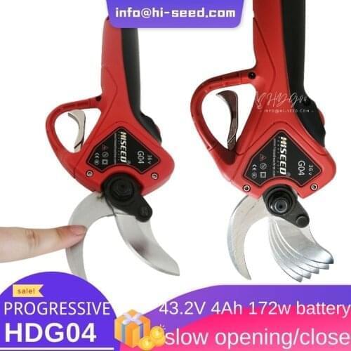 HISEED New 43.2V Li-ion Battery 100kg Shearing Force Farming Usage Electric Pruning Shears