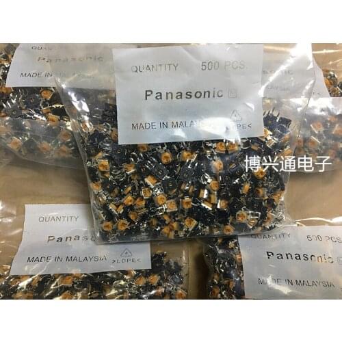 Original new 100% vertical 6*6MM adjustable resistor cross tuning potentiometer EVND2AA03B15 resistance 100K 104K (SWITCH)