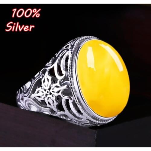 14*19mm 925 Sterling Silver Color Ring Setting Oval Cabochon Base Adjustable Blanks Supplies for Jewelry Making
