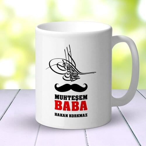 Personalized White Mug Cup (Father 'S Day Themed) 18-1