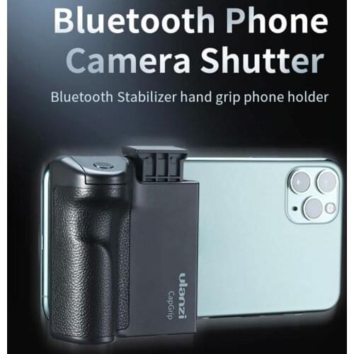 Cap Grip Wireless Bluetooth-compatible Smartphone Selfie Booster Handle Phone Stabilizer Stand Holder Shutter Release 1/4 Screw