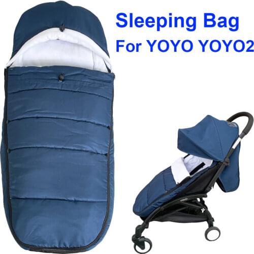 1 PCS Blue Warm Cotton Waterproof Sleeping Bag Footmuff Socks for YOYO YOYO+ YOYO2 Stroller Accessories
