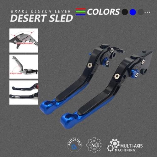 Motorcycle Brake Lever Clutch For DUCATI SCRAMBLER CLASSIC DESERT SLED 2015-2018 Aluminum Folding Extendable Accessories Parts