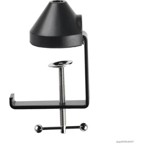 Universal Table Mount Clamp Heavy-Duty Cantilever Bracket Clamp for Microphone Suspension Boom Scissor Arm Stand Holder Dropship
