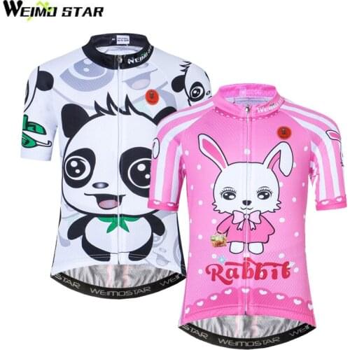 WEIMOSTAR Kids Cycling Jersey Tops Bike Anti-sweat Clothing Outdoor Sportswear Ropa Ciclismo Bicycle Children Riding Clothing