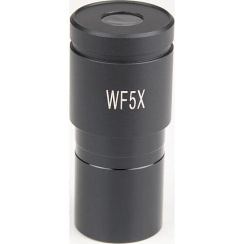 1 PC Biological Microscope WF5X Wide Field Eyepiece with Mounting Size 23.2mm