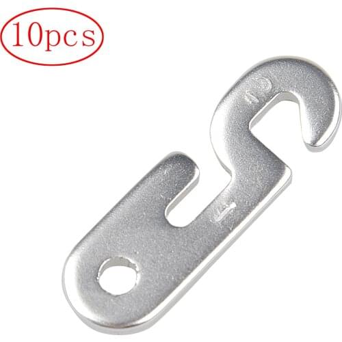 10pcs Tent Wind Rope Buckle Mini Cord Adjuster Tent Tensioners Camping Wind Rope Stopper Awning Adjust Buckles