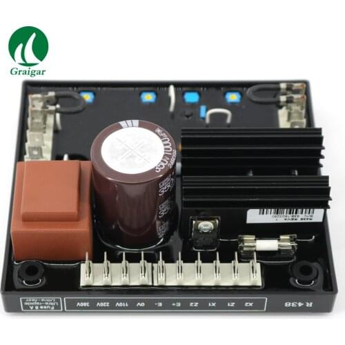 R438 Power Ac Brushless Generator AVR And Soft start voltage ramping