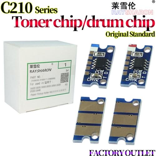 Toner Chip,Drum Chip For Use in Konica Minolta C200 C200E C203 C253 C353 C210 C7720 C7721 C208 C218 Chinese Version