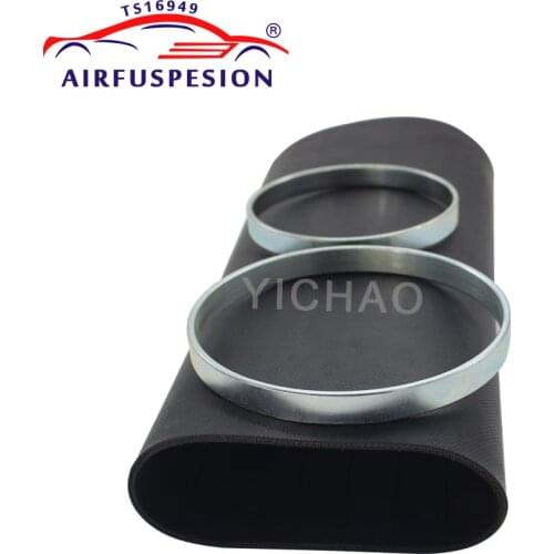 For Audi A6 C5 4B allroad Front Pillow Rubber Sleeve with rings Air Suspension Repair Kit Bladder 4Z7616051D 4Z7616051B