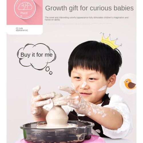 Electric Pottery Wheel Machine Rechargeable Miniature Clay Maker Pottery Maker DIY Craft Pottery Clay Potter Tool