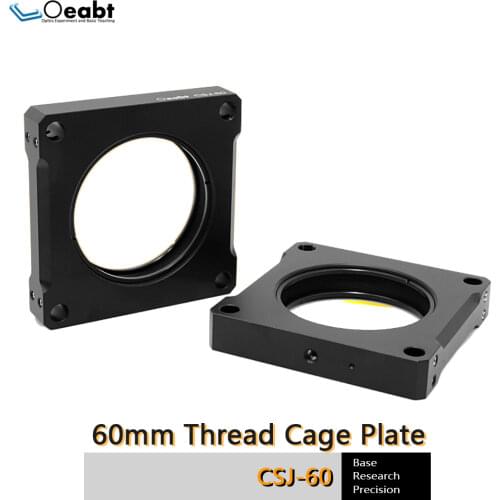 CSJ-60 pressure ring frame 2 inch diameter cage adjustment frame 60mm cage system frame thread cage plate For Optical Experiment