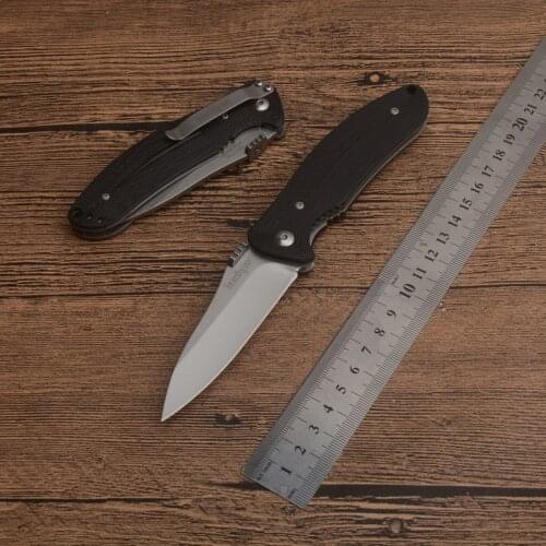 Kershaw 3420 jungle adventure 7cr15 blade G10 handle camping survival folding pocket knife outdoor tactical hunting knives EDC