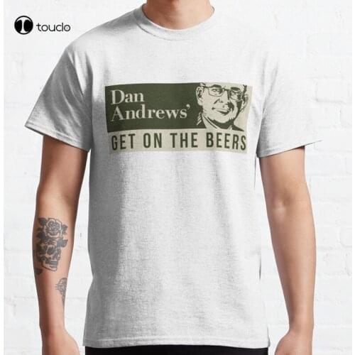 New Dan Andrews Classic T-Shirt Cotton Tee Shirt S-5Xl