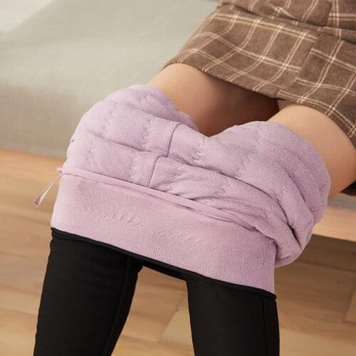 Warm Winter Leggings for Women 2021 Warmed Leggings with Fleece Silk High Waisted Large Size Thick Skinny Legging Plus Size
