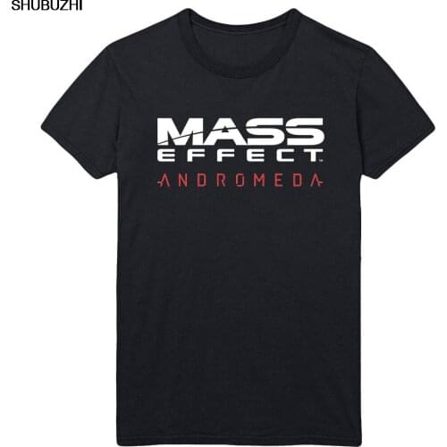 MASS EFFECT ANDROMEDA SCI FI GAMING COMMANDER SHEPARD UNSEX BLACK T SHIRT Fashion Design Free Shipping Mens T Shirts Fashion