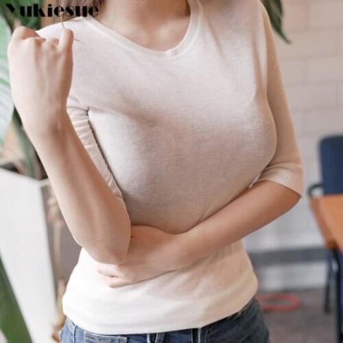 Fashionable t shirt woman top female T-shirt womens shirt tops & tees skinny sexy T-shirts for women tee shirt femme Plus size