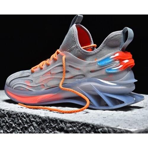 Blade Men Sneakers Shoes Fashion Casual Shoes High Top Fashion Shoes High Quality Non-slip Walking Shoes Zapatillas deportivas