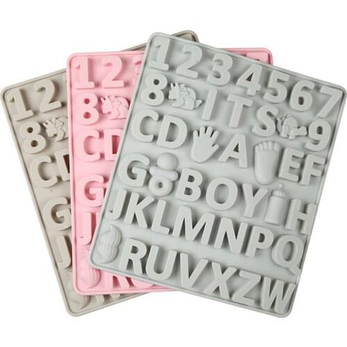 New Silicone Chocolate Mold Boy Girl Baking Tools Non-Stick Handmade Cake Maker Mould Jelly Candy 3D DIY Kitchen Accessories