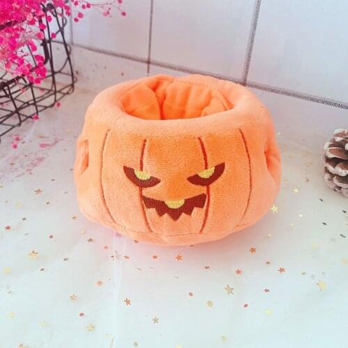 Korea Kpop Girl Boy Band 20CM Doll Clothes Kawaii Cute Halloween Pumpkin Clothes Pants Soft Plush Stuffed Doll For Birthday Gift