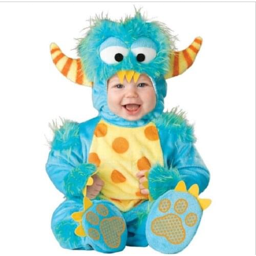 Baby girl clothes winter christmas costume new born boy romper halloween jumpsuit cartoon Animal Cosplay Toddlers Infant onesie